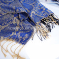 Modische Leopard Jacquard Großhandel Pashmina